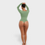 Waist Control Long Sleeve Bodysuit