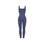 Square Neck U-Back Seamless Sculpting Jumpsuit