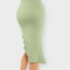 Hem Deep V Shaping Dress