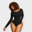 Long Sleeve Sculpting Thong Bodysuit