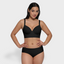 Black Sculpting Push-Up Full Coverage Bra