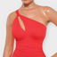 Sculpt One-Shoulder Cut-Out Swimsuit