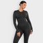 Seamless Full-Zip Running Top