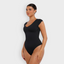 Deep V Seamless Thong Bodysuit