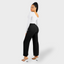 Seamless Diagonal Neck Long Sleeve Thong Bodysuit