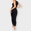 Ribbed Maxi Shaping Dress