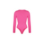 Seamless V-Neck Long Sleeve Sculpting Bodysuit