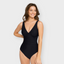 V-Neck Sculpt One-Piece Swimsuit