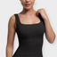 Square Neck U-Back Seamless Sculpting Jumpsuit