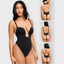 Low-Cut Sculpt Backless Thong Bodysuit